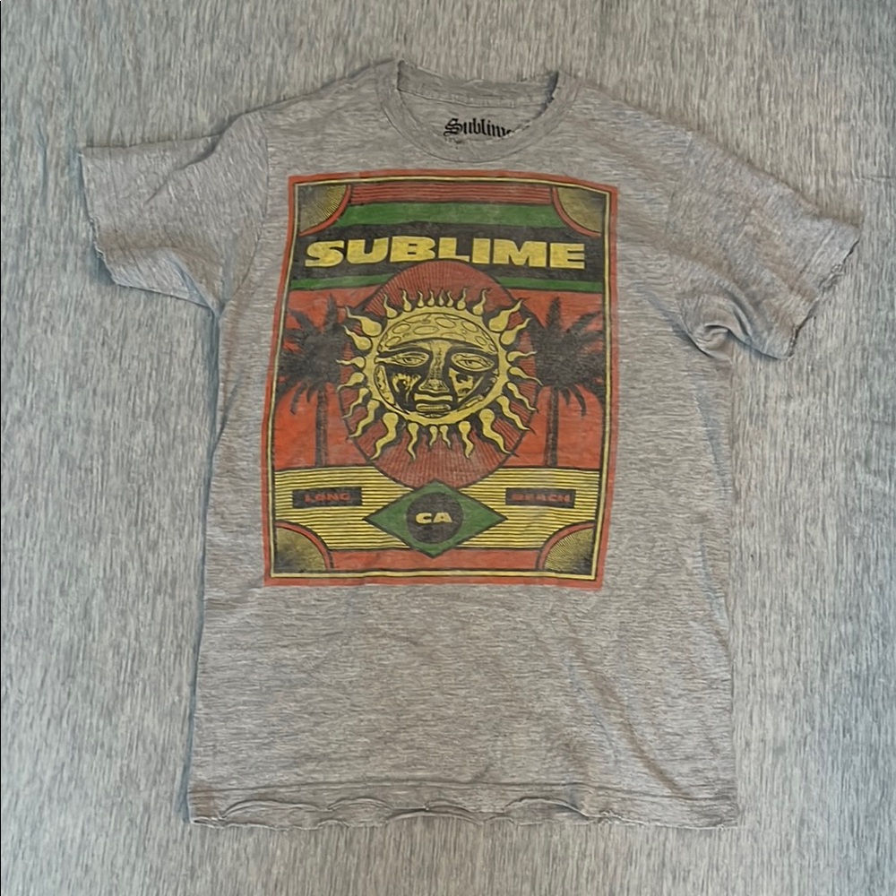 Sublime Graphic T-Shirt in Gray